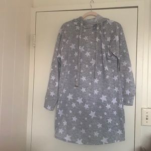 Star hooded dress